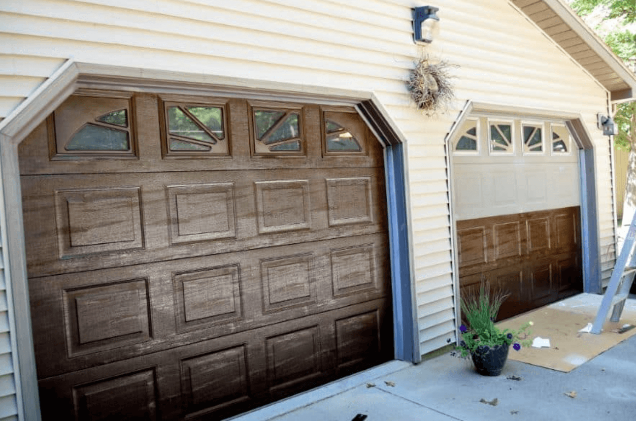 Garage Door Painting & Staining