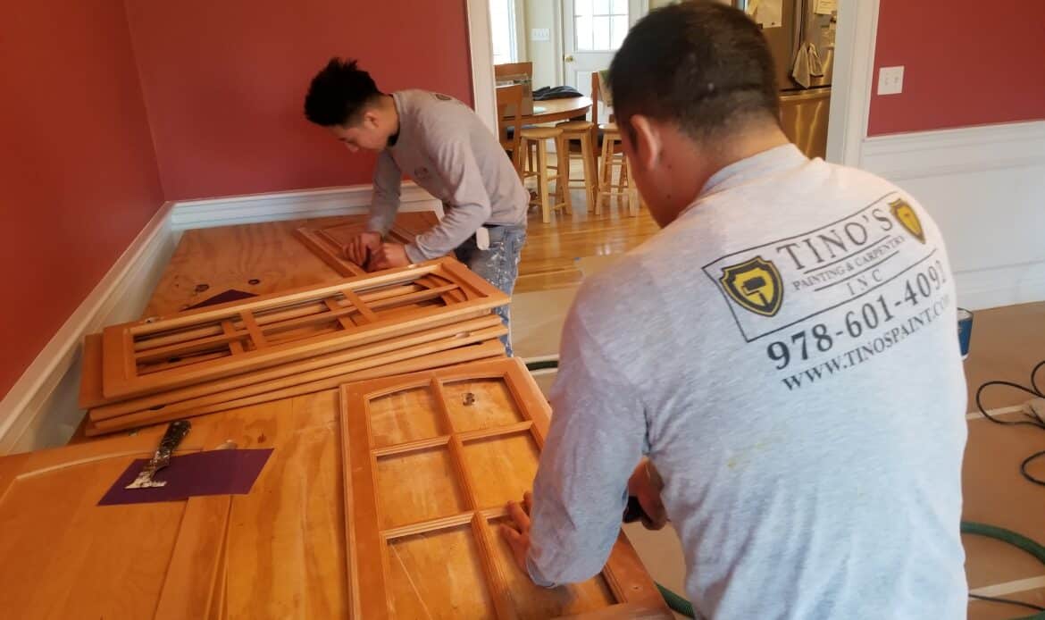 cabinet refinishing