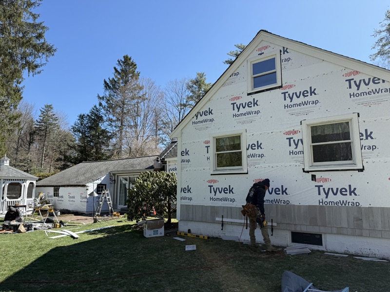 wood siding