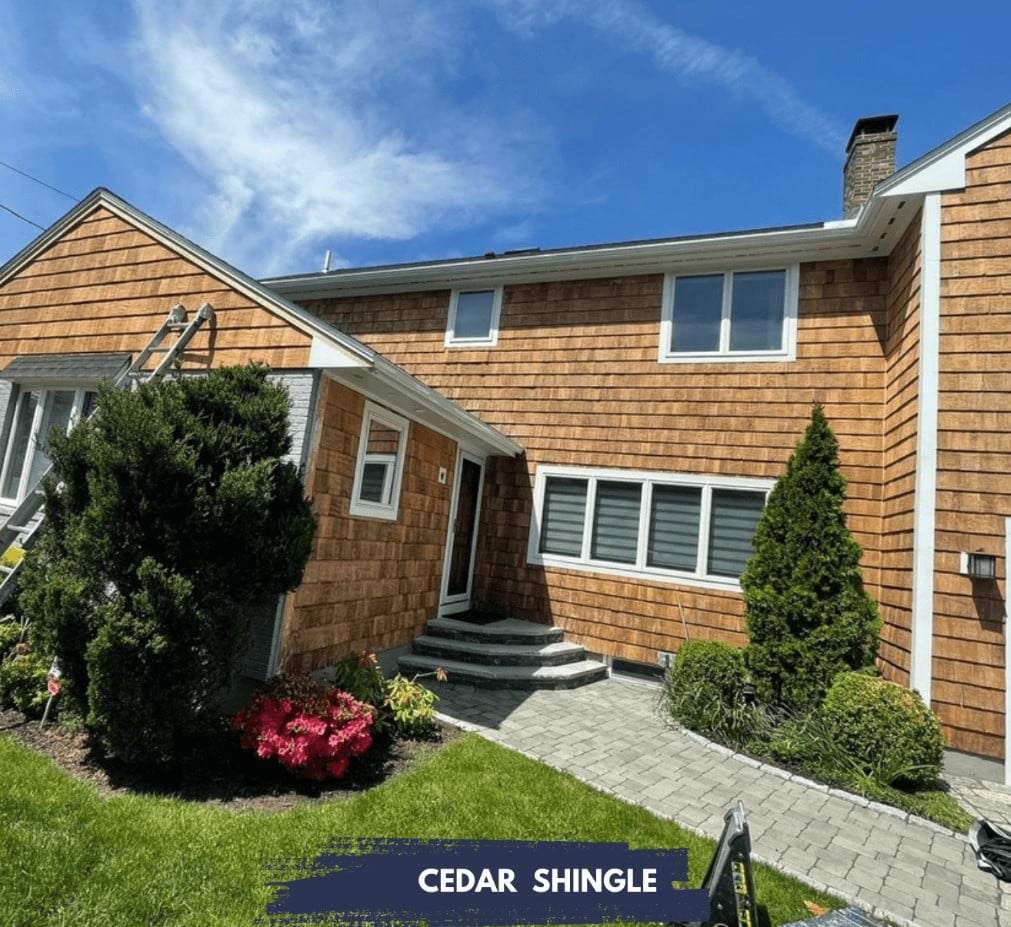Cedar Shingle Exterior House Painting Manchester by the Sea Cape Ann MA
