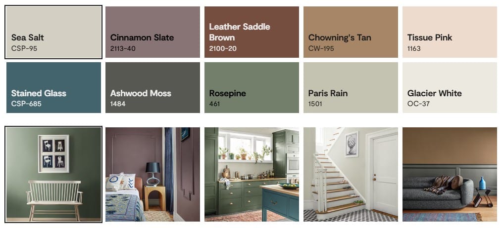 Interior Painting Color Trends 2025 Palette