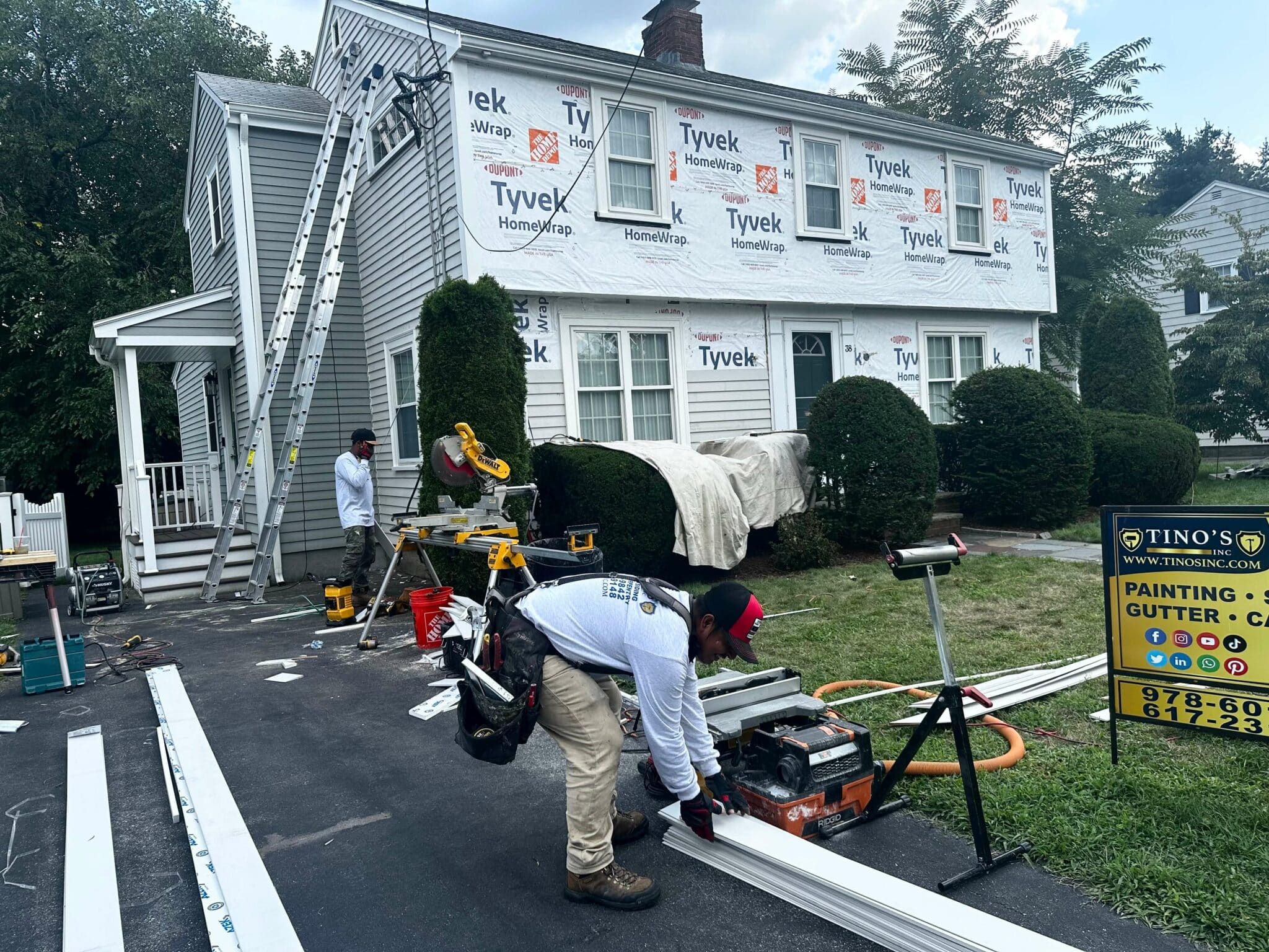 Siding contractors MA