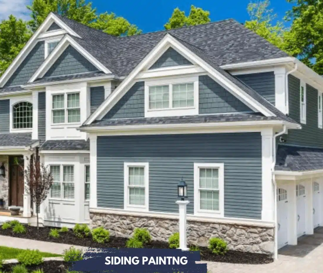 Siding painting MA