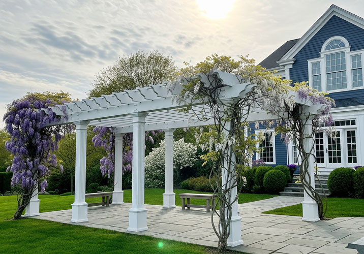 Classic-Pergola-building-Swampscott-MA