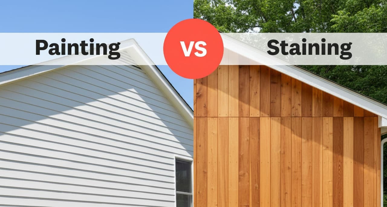 Staining-vs.-Painting-Wood-Siding