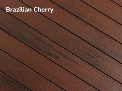 Brazilian Cherry Composite Decking