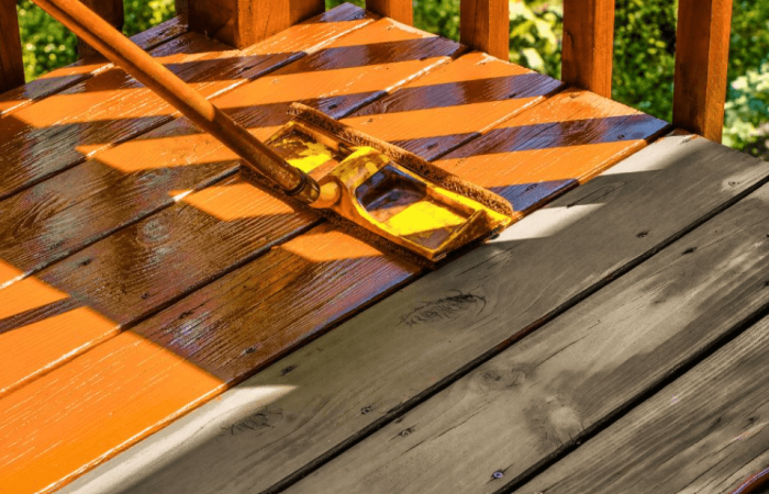 Deck Staining