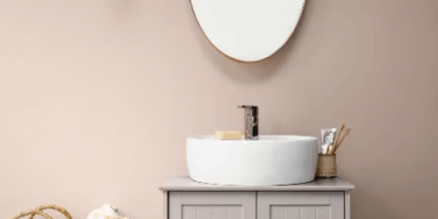 Earthy Tones bathroom painting color