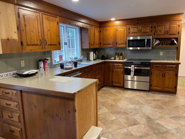 Kitchen cabinet refinishing