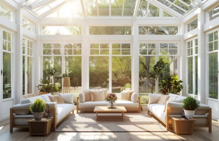 Sunroom Interior Painting