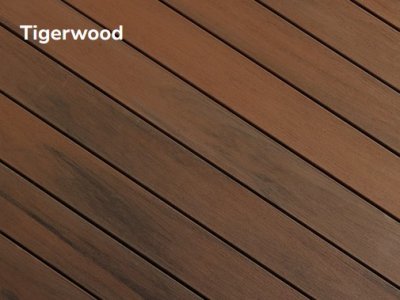 Tigerwood Composite Decking