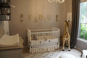 Touch of Sand (SW 9085) nursery room