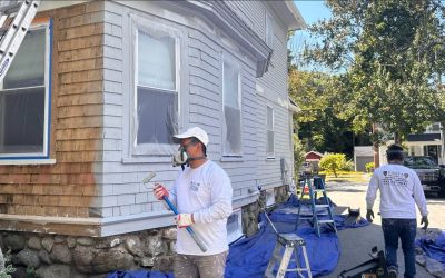 Wood house exterior painting in boxford Essex County ma Wood house exterior painting in boxford Essex County ma