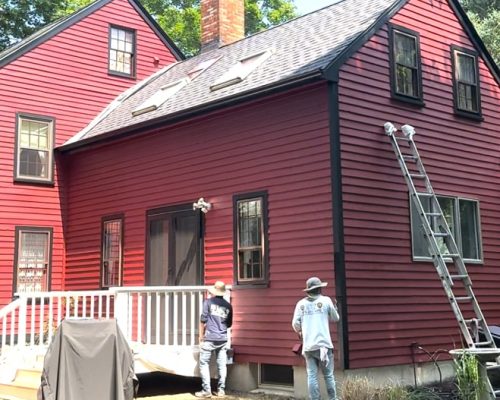 Exterior painting Topsfield MA