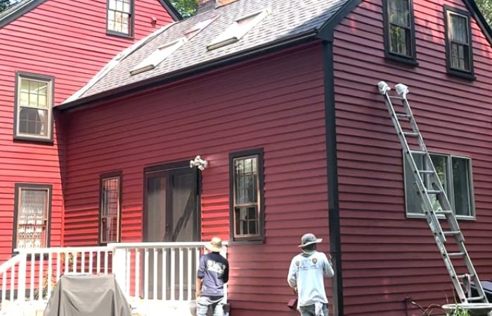 Exterior painting Topsfield MA