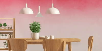 ombre effect Ombre dining room color painting